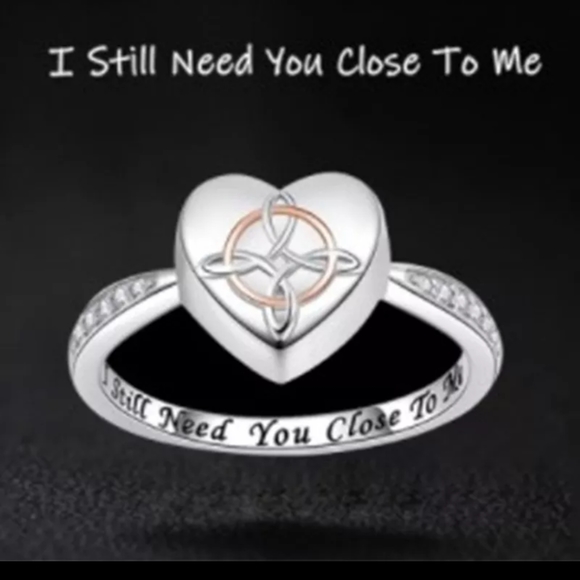 Cremation Memorial Ash Ring. - Picture 2 of 4